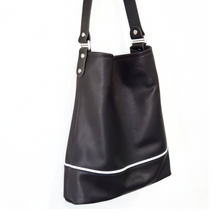 Load image into Gallery viewer, Soft Black Tote