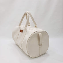 Load image into Gallery viewer, Natural Canvas Duffel