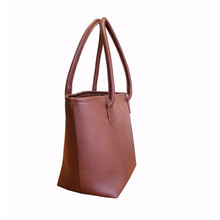 Load image into Gallery viewer, Brown Leather Tote
