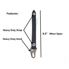 Load image into Gallery viewer, Men's Leather Keychain