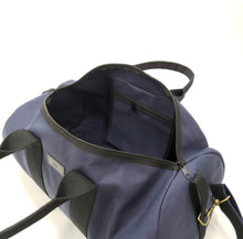 Load image into Gallery viewer, Navy Canvas Duffel