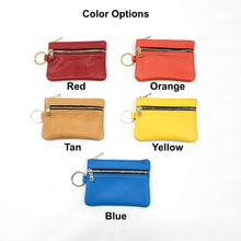 Load image into Gallery viewer, Double Zip Pouch Wallet