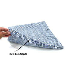 Load image into Gallery viewer, Blue Woven Chennile