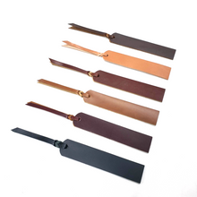 Load image into Gallery viewer, Leather Bookmark