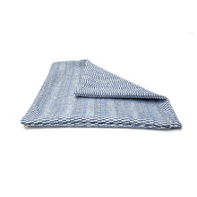 Load image into Gallery viewer, Blue Woven Chennile