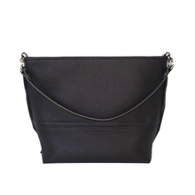 Load image into Gallery viewer, Black Single Strap Tote