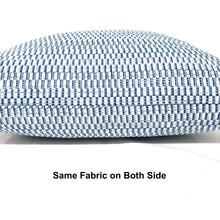 Load image into Gallery viewer, Blue Woven Chennile