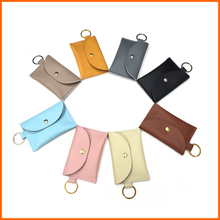 Load image into Gallery viewer, Keychain  Card Wallet