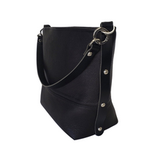 Load image into Gallery viewer, Black Single Strap Tote