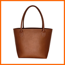 Load image into Gallery viewer, Brown Leather Tote