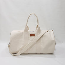 Load image into Gallery viewer, Natural Canvas Duffel