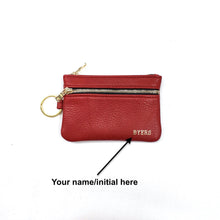 Load image into Gallery viewer, Double Zip Pouch Wallet