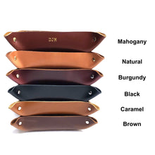 Load image into Gallery viewer, Leather Valet Tray
