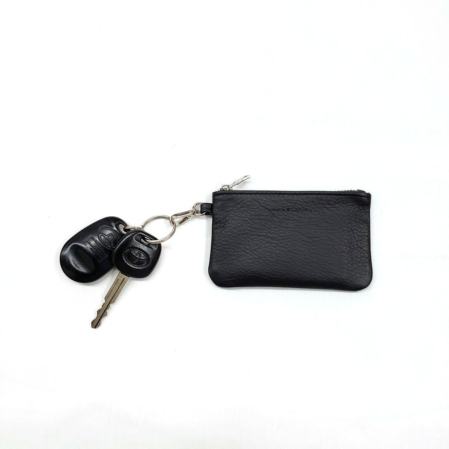 Leather Key Pouch Wallet
