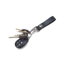 Load image into Gallery viewer, Men's Leather Keychain