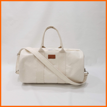 Load image into Gallery viewer, Natural Canvas Duffel