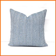 Load image into Gallery viewer, Blue Woven Chennile