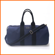 Load image into Gallery viewer, Navy Canvas Duffel
