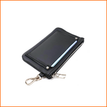 Load image into Gallery viewer, Leather keychain Pouch with Pocket
