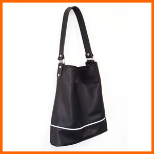 Soft Black Tote