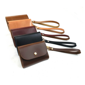 Leather Wristlet Wallet