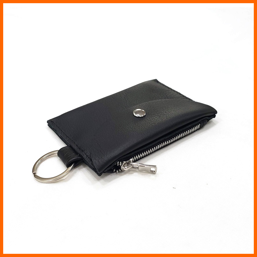 Card Wallet with Snap and Zipper – Jeserie & Company